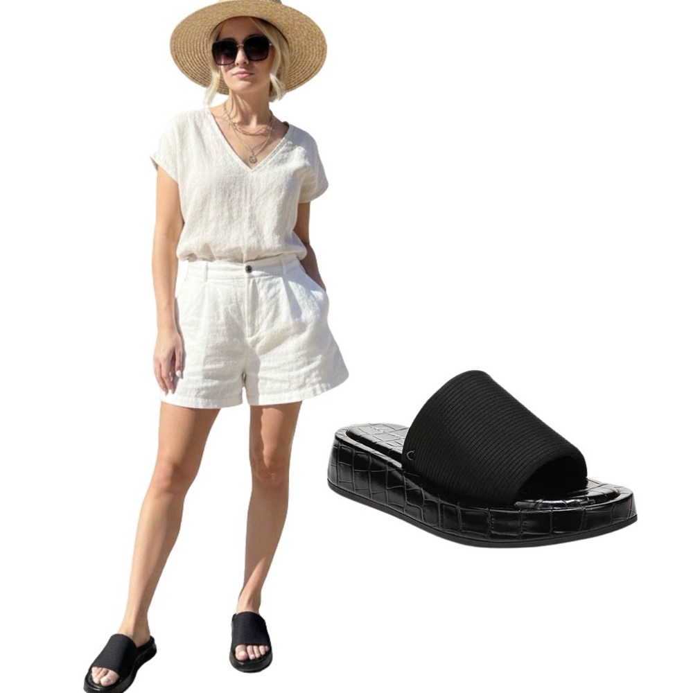 Circus NY by Sam Edelman Latasha Platform Slide Sandals – Size 8.5 – Rare Style